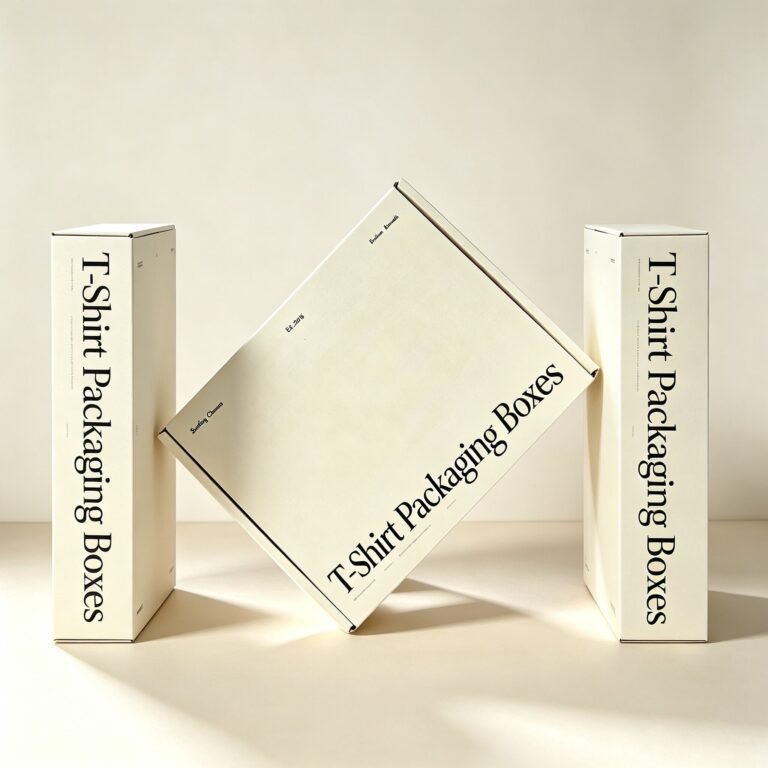 Front clothing packaging boxes